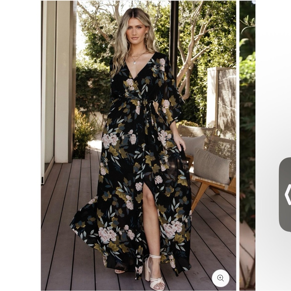 Baltic Born Kia Kimono Maxi Dress